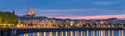 Bild: Frankreich - Blick vom Meer auf Bordeaux